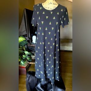LuLaRoe sz S dress Short sleeve, super soft, excellent condition high/low style